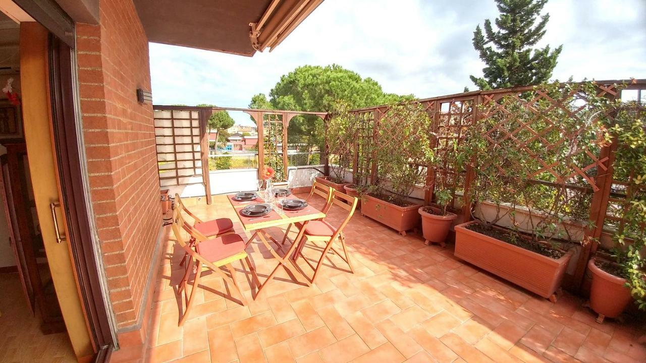 Ferienwohnung Terrace22 - Delizioso Attico Ben Collegato Rom Exterior foto