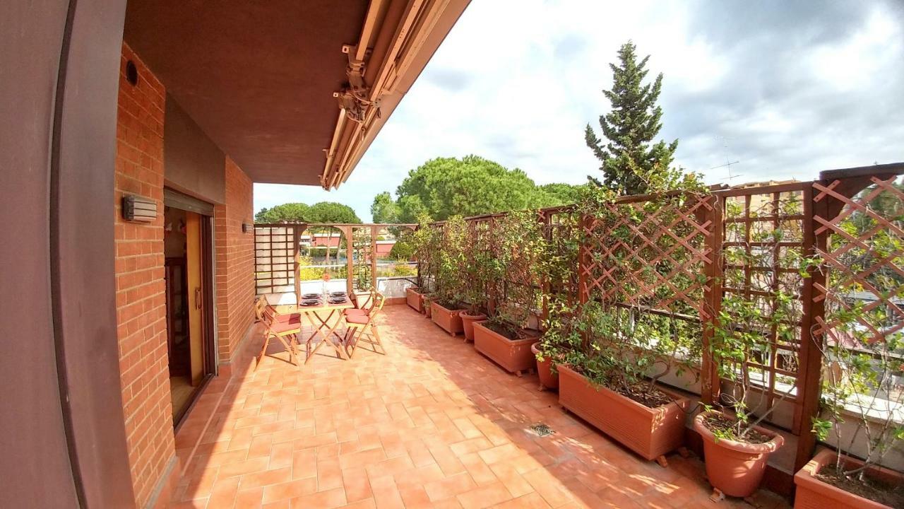 Ferienwohnung Terrace22 - Delizioso Attico Ben Collegato Rom Exterior foto